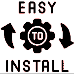 Easy to install, Smart setting through LCD